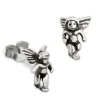 SilberDream Ohrstecker Engel 925er Silber Ohrring Unisex SDO8203J