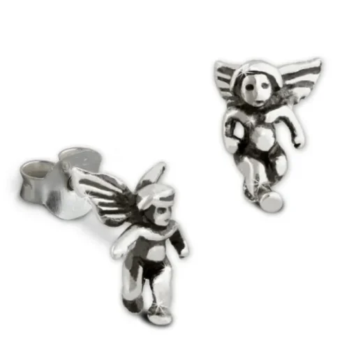 SilberDream Ohrstecker Engel 925er Silber Ohrring Unisex SDO8203J