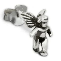 SilberDream Ohrstecker Engel 925er Silber Ohrring Unisex SDO8203J