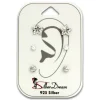 SilberDream Ohrstecker 3er Set Stern, Zirkonia, Kugel 925er Ohrringe SDS607WJ