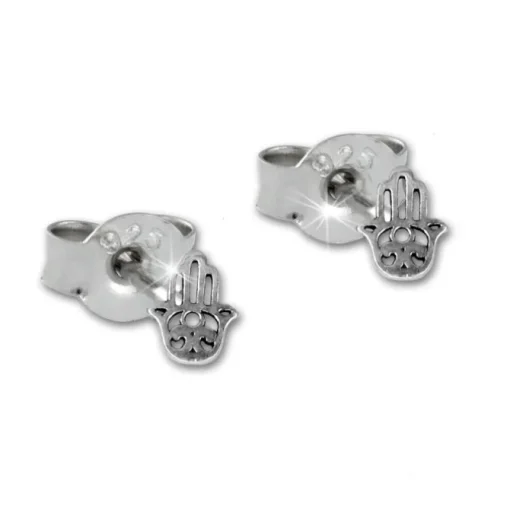 SilberDream Ohrstecker 3er Set Talisman 925 Silber Ohrring SDS805