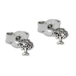 SilberDream Ohrstecker 3er Set Talisman 925 Silber Ohrring SDS805
