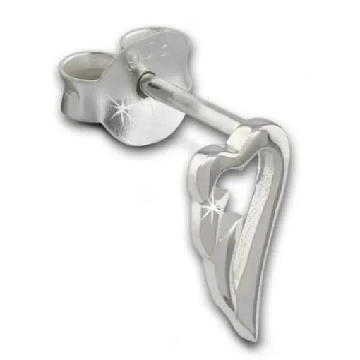 SilberDream Ohrstecker Flügel 925 Sterling Silber Ohrring SDO8211J