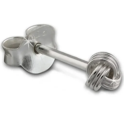 SilberDream Ohrstecker Knoten 925 Sterling Silber Ohrring SDO8214J