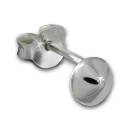 SilberDream Ohrstecker Niete rund 925 Sterling Silber Ohrring SDO8210J