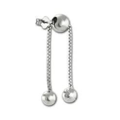 SilberDream Ohrstecker Ohrhänger Kugeln glänzend 925 Silber SDO6715J