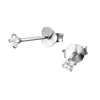 SilberDream Ohrstecker Zirkonia Viereck 2mm weiß 925 Silber SDO8501W
