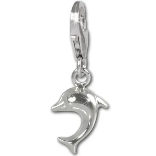 SilberDream Pico Charm Delfin Silber Charms Armband Anhänger FC509