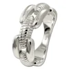 SilberDream Ring Bandring massiv Gr.56 Silberring aus 925er Silber SDR415J56