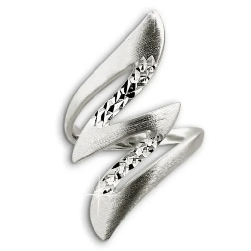SilberDream Ring Blitz Gr.58 Sterling 925er Silber SDR405J58