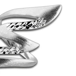 SilberDream Ring Blitz Gr.54 Sterling 925er Silber SDR405J54