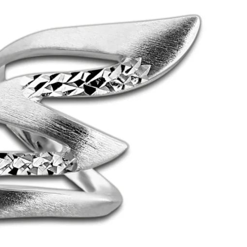 SilberDream Ring Blitz Gr.54 Sterling 925er Silber SDR405J54