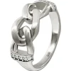 SilberDream Ring Chain Zirkonia weiß Gr.62 aus 925er Silber SDR422W62