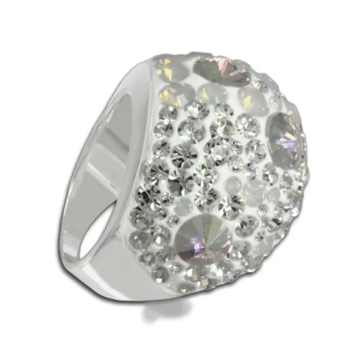 SilberDream Ring Glamour Zirkonia Gr.18 925er Silber SDR014W8