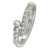 SilberDream Ring Kugeln Zirkonia weiß Gr.56 aus 925er Silber SDR409W56