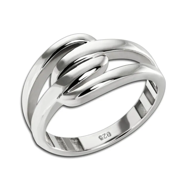 SilberDream Ring Modern Gr.58 Silberring aus 925er Silber SDR419J58