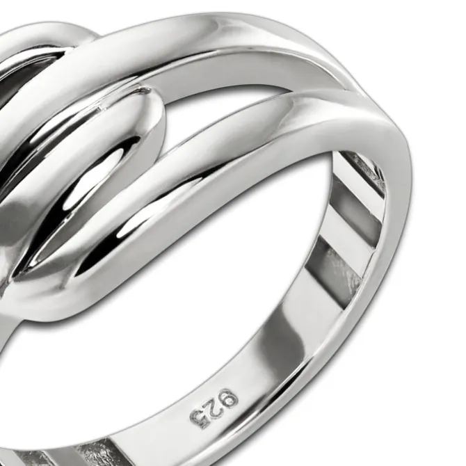 SilberDream Ring Modern Gr.58 Silberring aus 925er Silber SDR419J58