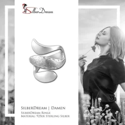 SilberDream Ring Schlange Gr. 58 Sterling 925er Silber SDR402J58