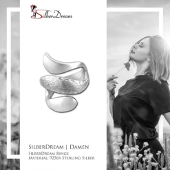 SilberDream Ring Schlange Gr. 52 Sterling 925er Silber SDR402J52