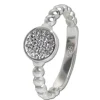 SilberDream Ring Zirkonia-Kreis weiß Gr.58 925er Silber SDR408W58