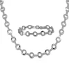 SilberDream Schmuck Set Circle Zirkonia Collier & Armband Damen 925er SDS450W