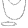 SilberDream Schmuck Set Fantasie Collier & Armband Damen 925 Silber SDS441J
