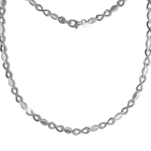 SilberDream Schmuck Set Infinite Collier & Armband Damen 925 Silber SDS4802M