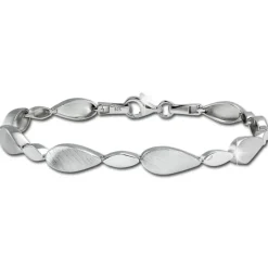 SilberDream Schmuck Set Leaves Collier & Armband Damen 925 Silber SDS4804M