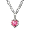 SilberDream Silber Charm Herz Anhänger + Kette FCA001