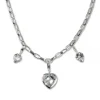 SilberDream Silber Charm Collier Herz Anhänger Kette FCA017