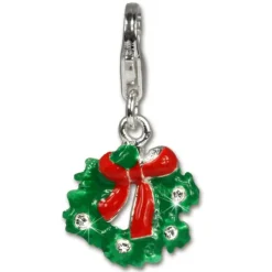 SilberDream Silber Charm Adventskranz Armband Anhänger FC3102