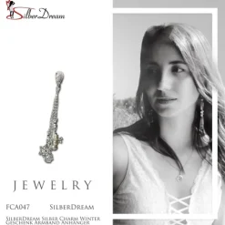 SilberDream Silber Charm Winter Geschenk Armband Anhänger FCA047