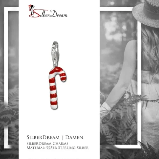 SilberDream Silber Charm Zuckerstange Armband Anhänger FC3104