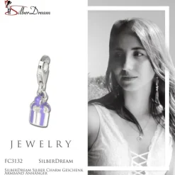 SilberDream Silber Charm Geschenk Armband Anhänger FC3132