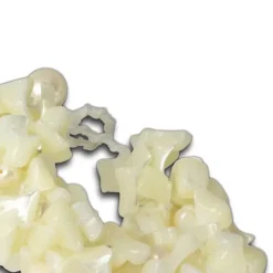 SilberDream Stein /Perlen Armband Geflecht weiß SDA017