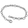 SilberDream Sterling Silber 925 Charm Bettelarmband 19cm FC0002