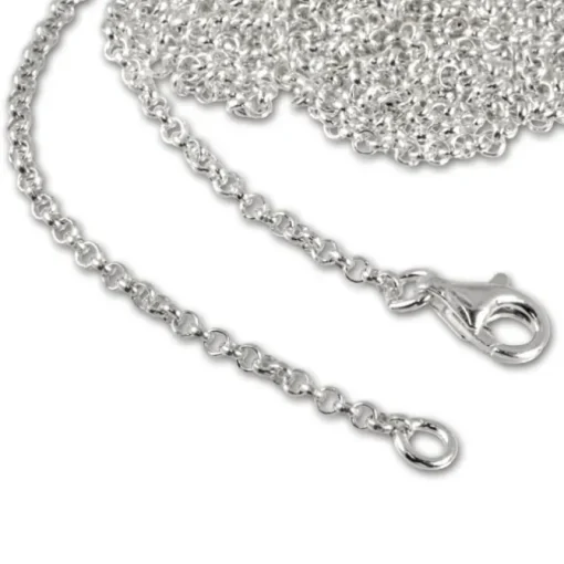 SilberDream Sterling Silber Charm Kette Halskette 40cm FC00294-1