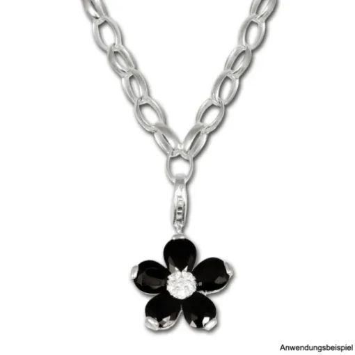 SilberDream Sterling Silber Charm Bettel Halskette 55cm FC0123