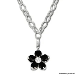 SilberDream Sterling Silber Charm Bettel Halskette 50cm FC0122