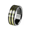 SilberDream Titan Ring Herren Damen Titanringe Gr.20 RXT4310