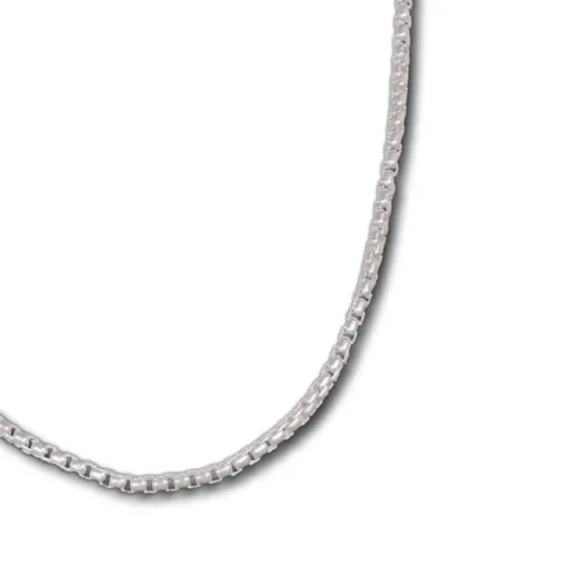 SilberDream Veneziakette rund 925 Silber Halskette 70cm Kette SDK20770