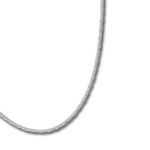 SilberDream Zopfanker Kette 925 Sterling Silber Damen 45cm SDK27945J