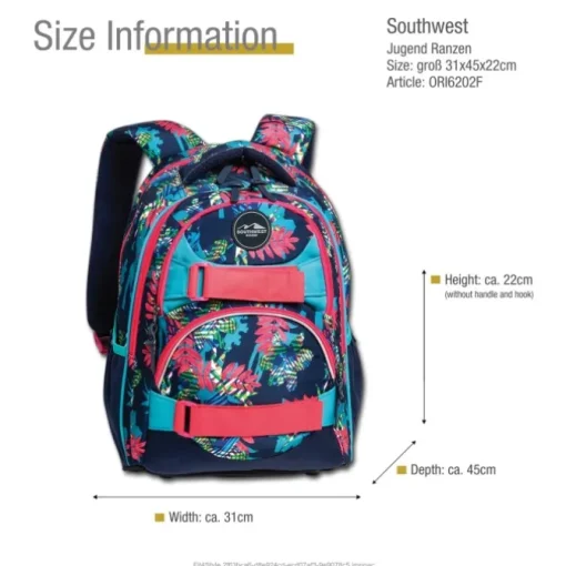Southwest Ranzen Polyester ORI6202F