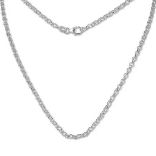 Teenie-Weenie Kette für Kinder 925 Sterling Silber 38cm SDK01338