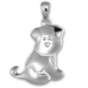 Teenie-Weenie Kettenanhänger Hündchen für Kinder 925er Silber SDH412J