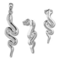 Teenie-Weenie Kinder Schmuck Set 925 Silber Schlange SDS4912J