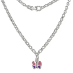 Teenie-Weenie Kinder Schmuck Set 925 Silber Schmetterling SDS17