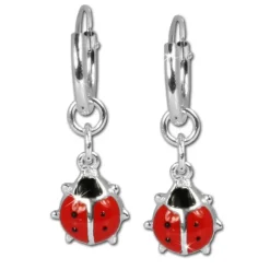 Teenie-Weenie Kinder Schmuck Set 925 Silber Marienkäfer SDS15