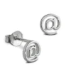 Teenie-Weenie Ohrstecker @ Zeichen 925 Silber Ohrring SDO8204J