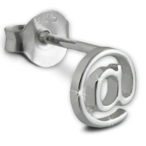 Teenie-Weenie Ohrstecker @ Zeichen 925 Silber Ohrring SDO8204J